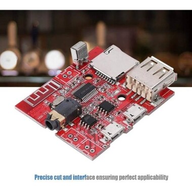 MP3 Bluetooth 4.1 Decoding Module Audio Frequency Receiving Board With Remote Control - With Battery - 5
