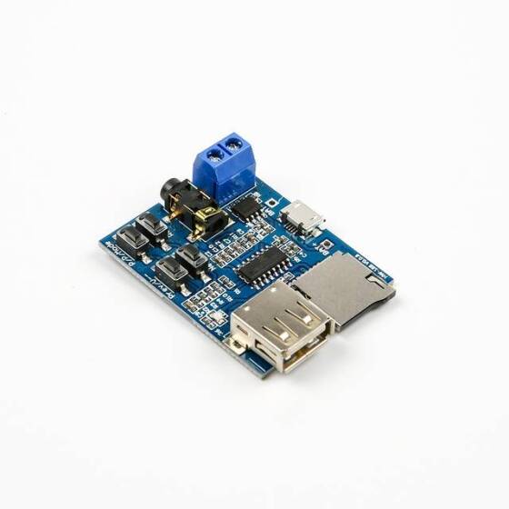 MP3 Nondestructive Decoding Board With Self-Powered TF Card U Dist Decoded Player - 5