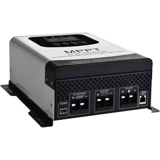 MPPT 60A 12V/24V/48V/72V/96V Intelligent LCD Solar Controller - PV Voltage 0V-230V - 3