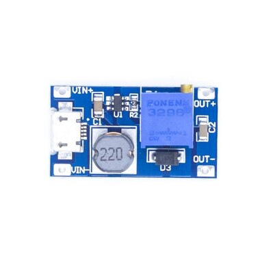 MT3608 XY-016 2A Max DC-DC Step Up Power Module Booster Power Module - 9