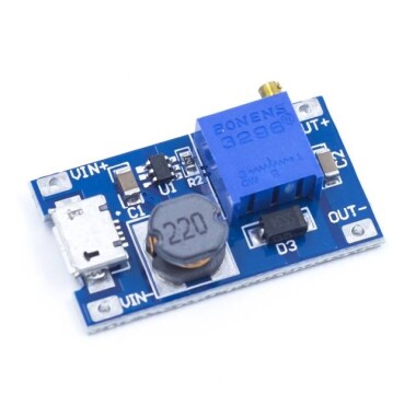 MT3608 XY-016 2A Max DC-DC Step Up Power Module Booster Power Module - 4