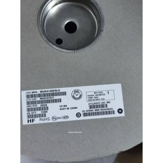 MUR4100ERLG DO-201AD 4A 1000V Ultra Fast Diode - 1