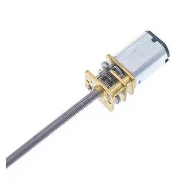 N20-M4 X 55 6V 30RPM Coarse And Long Reduction Motor N20 Screw Geared Motor Miniature Thread Motor - 4