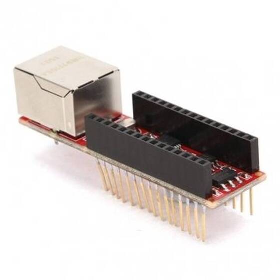 Nano ENC28J60 Ethermet Shield V1.0 Networking Module - 3