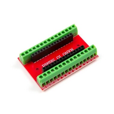 NANO IO Shield Expansion Board Nano Controller Terminal Adapter Screw IO Shield Electronic Circuit For Arduino-MultiColor - 4