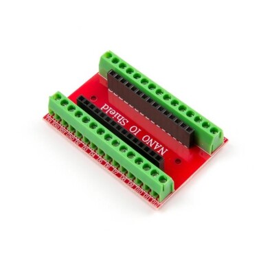 NANO IO Shield Expansion Board Nano Controller Terminal Adapter Screw IO Shield Electronic Circuit For Arduino-MultiColor - 5