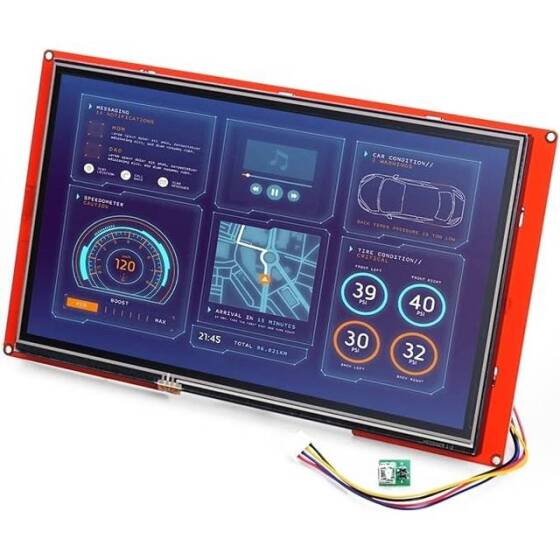 Nextion NX1060P101-011R-I 10.1 Inch Resistive Touch Screen Man-machine Interface HMI Kernel Enhanced Version - 2