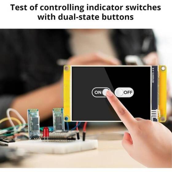 Nextion NX3224F024 2.4 Inch TFT Resistive HMI Touch Display Module 320x240mm - 5