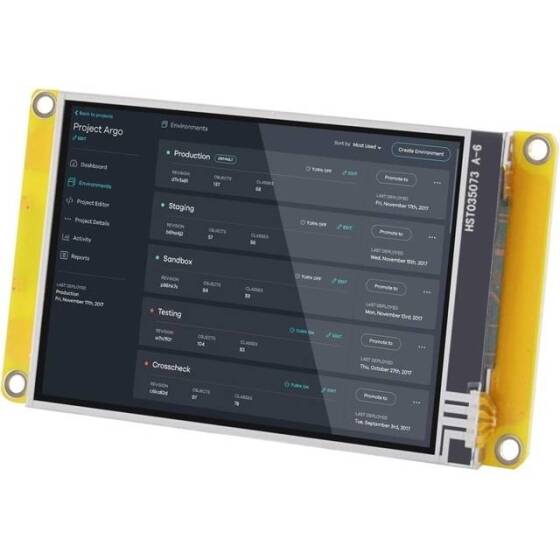 Nextion NX4832F035 3.5 Inch TFT Resistive HMI Touch Display Module 480x320mm - 1