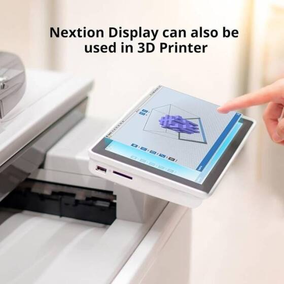 Nextion NX8048P050-011R-Y 5.0 Inch Resistive Touch Screen With Protective Shell - 4