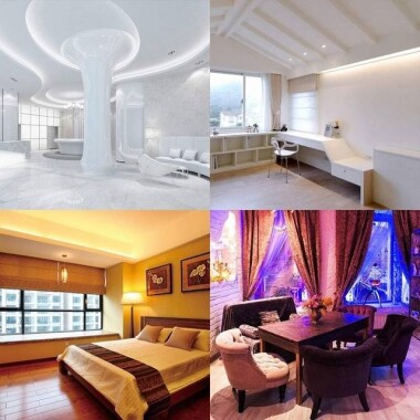 Non-Waterproof 5V SK6812 RGBWW 5050 White Flexible 1M SMD LED Strip 144 LED/Meter IP30 - 5