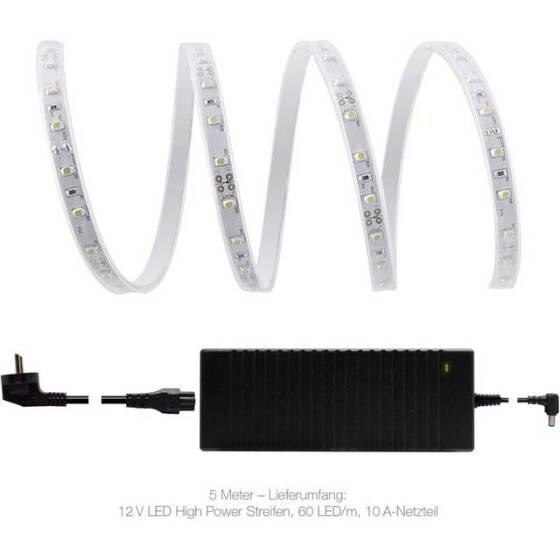 Non-Waterproof Natural White 5730 12V SMD LED Strip 60 LED/Meter Flexible 5M/Roll - 2
