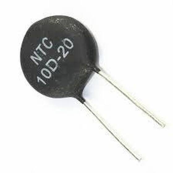 NTC 10D-20 10OHM 20MM NTC Thermistor - NTC10D-20 - 1