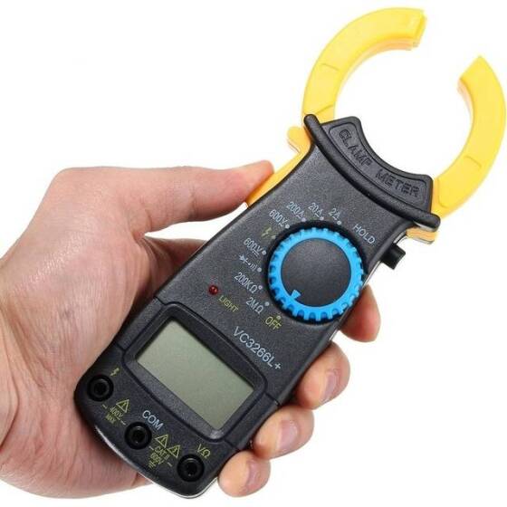 Orange VC3266L High Precision Clamp Multifunction Digital Multimeter Without Buzzer With Battery - 3