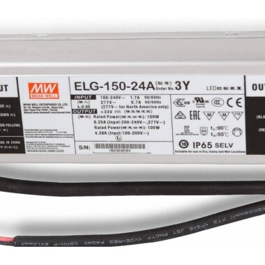 Original Taiwan MEAN WELL ELG-150-24A-3Y Waterproof Power Supply - 2