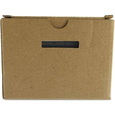 Original Taiwan MEAN WELL HDR-15-12 Rail Type Power Supply - 5