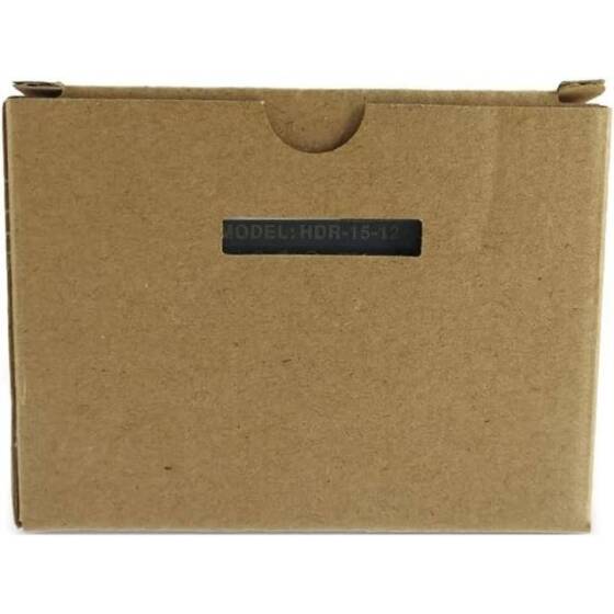 Original Taiwan MEAN WELL HDR-15-12 Rail Type Power Supply - 5