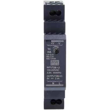 Original Taiwan MEAN WELL HDR-15-15 Rail Type Power Supply - 2