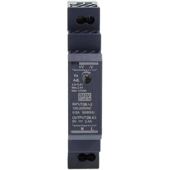 Original Taiwan MEAN WELL HDR-15-15 Rail Type Power Supply - 2