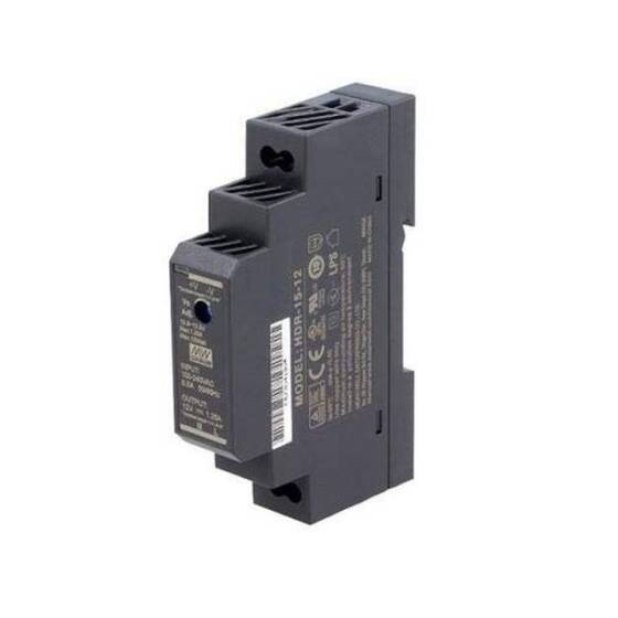 Original Taiwan MEAN WELL HDR-15-5 Rail Type Power Supply - 2