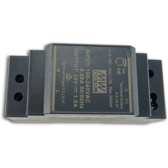 Original Taiwan MEAN WELL HDR-30-48 Rail Type Power Supply - 4