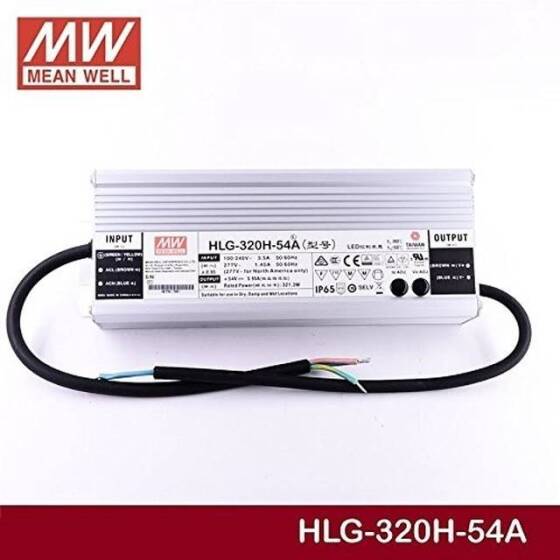 Original Taiwan MEAN WELL HLG-320H-54A Waterproof Power Supply - 3