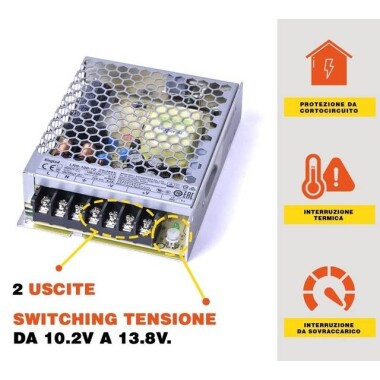 Original Taiwan MEAN WELL LRS-100-12 Power Supply - 5