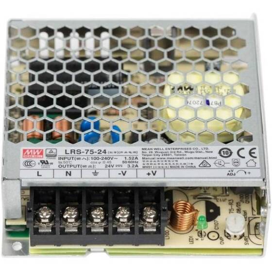 Original Taiwan MEAN WELL LRS-75-24 Power Supply - 2
