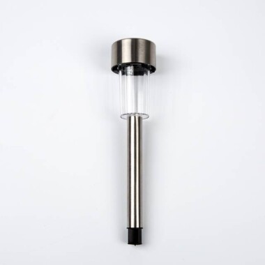 Outdoor Stainless Steel Led Solar Power Lawn Light Garden Landscape Lamp White Color - 3