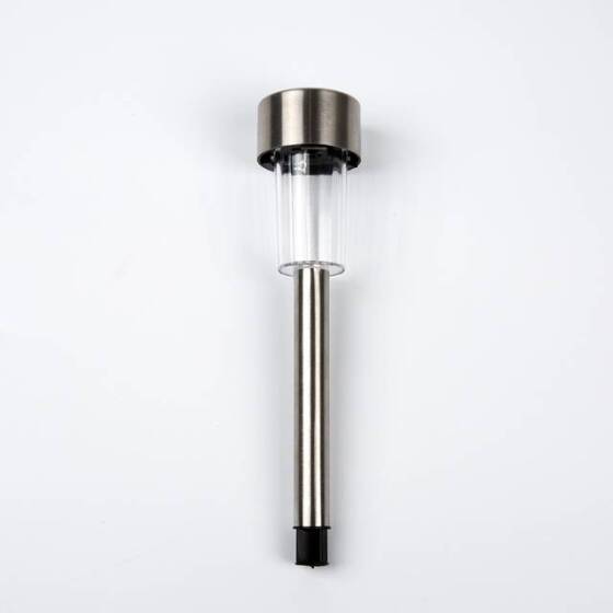 Outdoor Stainless Steel Led Solar Power Lawn Light Garden Landscape Lamp White Color - 3