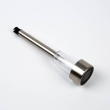 Outdoor Stainless Steel Led Solar Power Lawn Light Garden Landscape Lamp White Color - 5