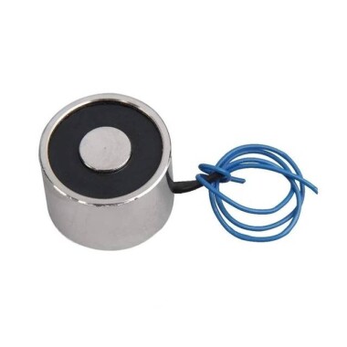 P60/60 12V DC Electromagnet - 100kg Holding Force - 3