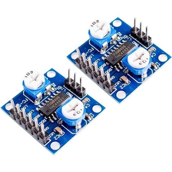 PAM8406 Digital Amplifier Module With Volume Potentiometer 5Wx2 Stereo - 1
