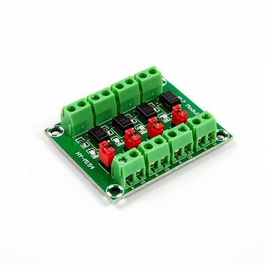 PC817 4 Channels Optocoupler Isolation Module - 3