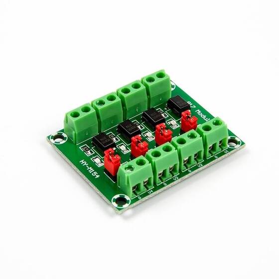 PC817 4 Channels Optocoupler Isolation Module - 3