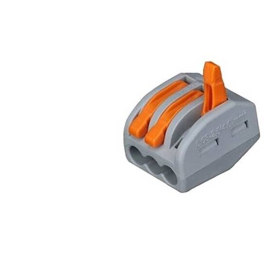  PCT-213 Universal Compact Wire Wiring Connector 3 Pin Terminal Block - 1