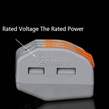  PCT-213 Universal Compact Wire Wiring Connector 3 Pin Terminal Block - 2