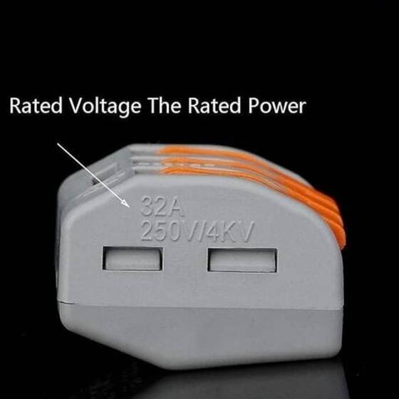  PCT-213 Universal Compact Wire Wiring Connector 3 Pin Terminal Block - 2