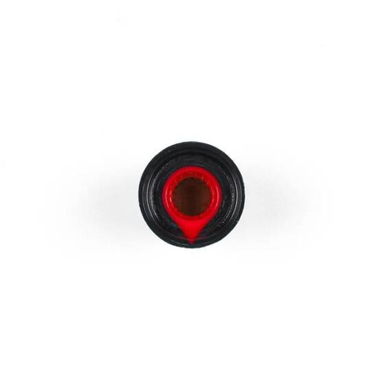 Potentiometer Knob Rotary Switch Cap Inner 6mm External 15mmx17mm Red Color - 6