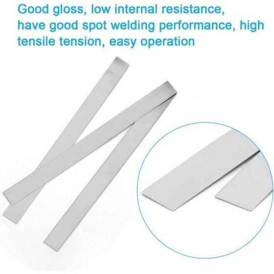 Pure Nickel Sheet 0-2x7x100mm - 2