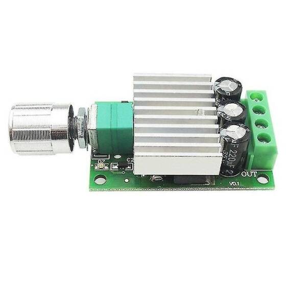 PWM DC Motor Speed Regulator 12V 24V 10A - 2