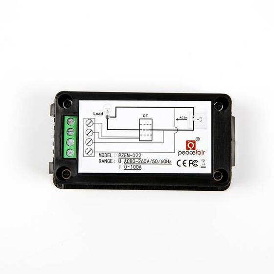 PZEM-022 100A AC Digital Display Power Monitor Meter Voltmeter Ammeter Frequency Factor Meter With Open CT - 7