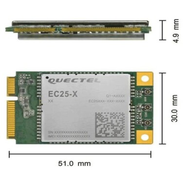 QUECTEL EC25E MINICPIE 4G Module - 2