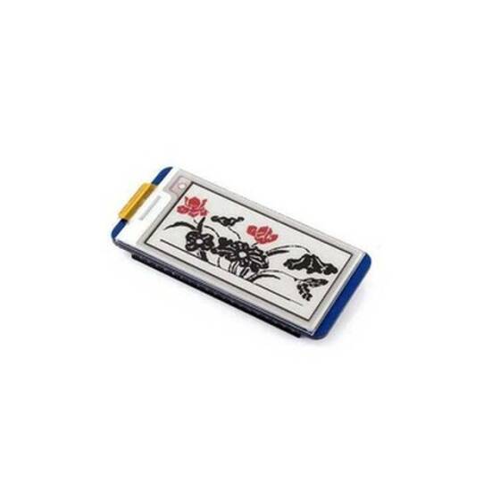 Raspberry Pi 2.13 inch Tri-Color Ink Display with 212x104 Resolution (B) - 1