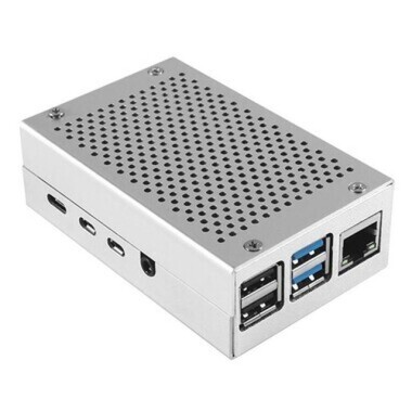 Raspberry Pi 4 Aluminum Metal Case - Enclosure Box - 1