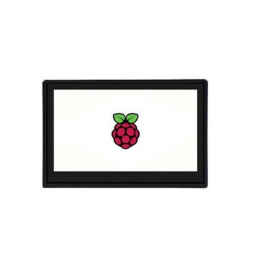 Raspberry Pi 4.3 inch Capacitive Touch Screen with Enclosure Box - 1