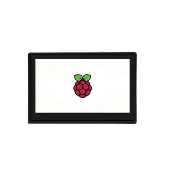 Raspberry Pi 4.3 inch Capacitive Touch Screen with Enclosure Box - 1