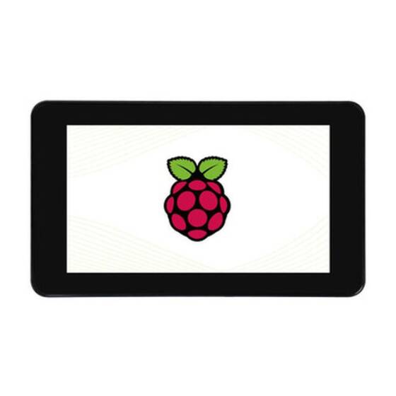 Raspberry Pi 7 inch Capacitive Touch Screen with Enclosure Box - 1