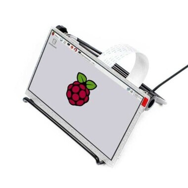 Raspberry Pi 7 Inch IPS LCD Display - DPI Interface - 1024x600 - 1