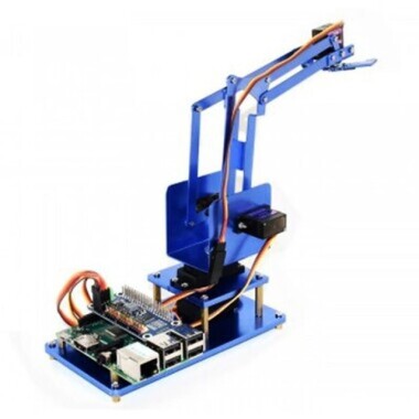 Raspberry Pi Bluetooth/Wifi 4 DOF Metal Robot Arm Kit - 1